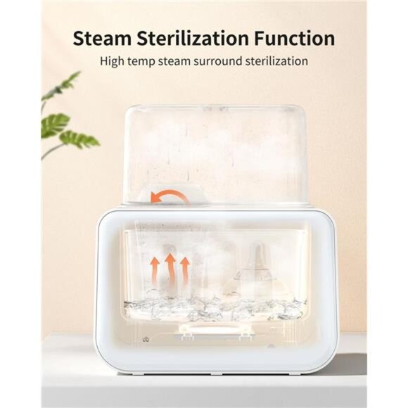 Baby Bottle Warmer, Grownsy 10-in-1 Fast Bottle Warmer Accurate Temp Control - Picture 7 of 8